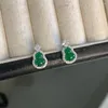 Dangle Earrings Women Chrysoprase Chinoiserie Accessories 2024