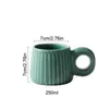 TUMBLETTORI NORDIC RAGGI RUPPIO RUPPIO CAFFARE CAFFE CAFFE MUSHE MUSHE MUSHINE CERAMICA TACA TEA TRATTO FLOORE CAPPE CORSE DI CORSA DI LATTA H240506