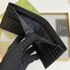 Herren Brieftasche kurzer Querschnitt Jugend Tri-Fold Wallet Stitching Business Multi-Card Reißverschlussmünze Geldbörse Wallet Passportabdeckung