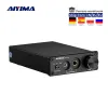 Усилитель Aiyima Mini Stereo Audio Decoder DAC USB Усилитель наушников цифровой адаптер коаксиальный/оптический предпротив усилитель Amplificador Amplificador