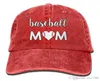 PZX Baseball Cap pour hommes Femmes Baseball Mom Unisexe Coton Coton Ajustement Cap de jean Multicolor Facultatif2291458