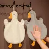 Set Handtücher süße Ente Hang Handtuch Küche Badezimmer Gans Badekugel weiche absorbierende Mikrofaser Wischtuch Cartoon Kindertücher Handtücher