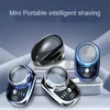 Shavers électriques Shaver Electric Portable Haver Mens Travel Attic Wet Dry Charging USB RAPTUCE TYPEC CHARGE MINI RAPT