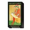 Giochi Dimensione originale Nuova tarocchi Visconti Tarocchi Tarocchi Tarocchi Deck Oracle con gioco di carte da tavolo di carta manuale di carta per adulti