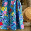 Summer Children Beach Robes Bohemian Style For Girls Flower Print Toddler Kids Girl Long 38y 240428