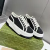 Tennis Casual shoes Luxurys Designers Womens Shoe Green Cotton Mens Sneakers classic womens 2024 best price best quality daily Comfortable fabric new trendy