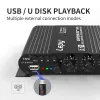 Verstärker Lepy LP838USB Bluetooth 5.0 Verstärker 2.1 3 Kanal Super Bass Support USB Lustless Music Play mit Fernbedienung Digital Amp