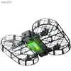 Drones V38 Mini Drone avec un grand angle HD 4K Camera Remote Control Hauteur Gestion des WiFi Four Axe FPV RC Fourdable Four Helicopter Drone Toy WX