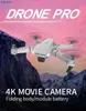 Drones 2024 Новый Wi -Fi FPV Широкологический уход HD 4K 1080p Высота камеры Техническое обслуживание RC Flosable Four Helicopter Drone Drone Helicopter Dize Wx wx