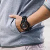 Armbanduhr Shiyunme Outdoor Männer Militär Quarz Uhr Waterdes multifunktionales Überleben Taktischer Kompass Sport führte digitale Uhren