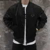 MASCHIO CLACCOLA CASUALE CASUALE CASUALE CASUALE CASATURA COMPLETTO MATERIALE DOPPIO DI BOMBER OVERSIZE