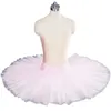 Jupe de ballet professionnel tutu adulte costume de ballet classique Robe de danse tutu 7 couleur 6 couches en fil dur desig 240426