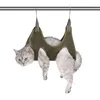 Colarinhos de cachorro gato helicóptero hammock anti -picada picada de saco fixo auxiliar para aparar unhas e acessórios para cuidados com os olhos/olhos animais de estimação