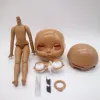 Muñecas bjd cabello corporal masculino cuero cabelludo y mech ocular para la personalización de bricolaje cuerpo sin maquillaje ensamblaje de bricolaje, accesorios