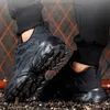 Chaussures de sécurité blanches hommes Bottes d'orteil en acier Sneakers de travail anti-smash