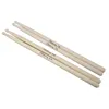 1 par de palitos de batería de madera de madera de arce para principiantes accesorios de batería banda de instrumentos musicales Drumsticks Drum Wrap