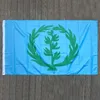 Banner Flags Custom Flag 90*150cm Eritre'nin Tarihsel Bayrağı 1952-1962) Ev bayrağı afiş için Noel dekorasyonları