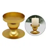 Ljushållare Holder Golden Tea Light Decorative Votive Candlestick Stand Festival Table Centerpieces Decorations
