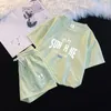 Designer Tshirt Tracksuit Two 2 pièces au classement général Madhappy Femmes Liberty Sunshine Casual Cascil Street Shorts Sleeve Vêtements High Street Tees Neck Pullover