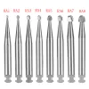 Bits 5pcs/caixa de tungstênio dental Bolsa