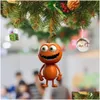 Decorações de Natal Pingentes de Ação de Graças Halloween acrílico Pumpkin Tree pendurado pendente de outono ornamentos de outono 829 Drop dell Dhawe