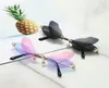 Mode Randless Dragonfly Wing Sunglasses Women Vintage Clear Ocean Lens Eyewear Men Pink Yellow Sun Glasses Shades UV4003526792