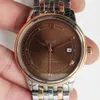 Designer Watch Reloj montres AAA MECHANICAL WATCH LAO JIA XIAO Die Coffee Couleur en acier Celaire Automatique Mélange mécanique DF016 MACHINE