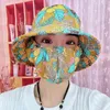 Berets Summer Women Sunscreen Fisherman Hat Fashion Floral Prim