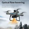 Drones ky102 drone 8k professionele high-definition dual camera luchtfotografie hindernissen vermijding optische vier as rc aerocraft speelgoed wx