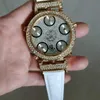 Designer orologio meccanico automatico di lusso jkco leopard ceco leopard full sky stella multista funzionale non mainstream hiphop hip hop cintura orologio per uomini movimenti 3qdo