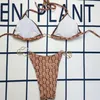 Bikinis de maillot de bain pour femmes Tankinis en deux pièces avec lettre de maillot de bain cristal de yoga d'été