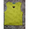 Summer Women THICHA CRECT PRADES Bag Top Sexy Diseñador Tamilla Marca Sport Shoulder Toquera Camas de sol casual para mujer Diseñadora Camisetas de alta calidad 809