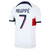 23/24 MAILLOT MBAPPE SOCTER JERSEY KID KIT PSGES 2023 2024 Paris Home Away Third 3rd Fourth Football Shirts Hakimi Vitinha Kolo Muani O.Dembele G.Ramos Men PSgjerseys