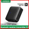 Adaptateur Uilleen Bluetooth 5.0 Émetteur récepteur APTX HD CSR8675 pour les écouteurs télévisés Adaptateur audio Bluetooth AUX Bluetooth de 3,5 mm Bluetooth 3,5 mm