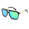 Солнцезащитные очки для мужчин и женских классических на открытом воздухе зеркало Цветовое пленка Polarizer UV400 защита