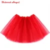 tutu Dress Baby Girls Tutu Skirts Kids Elastic Waist Pettiskirt Girl Princess Tulle Skirt 14 Colors Mini Skirts Children Clothing 0-8 Yrs d240507