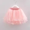 платье для пачки 2024 летние детские девочки сетчатой ​​юбки для детский сад с твердым цветом мини-юбки для маленьких девочек юбки Детская одежда 1-14T D240507