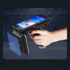 Escáneres de 5.5 pulgadas Android Handheld 1D 2D QR Barcode Scanner PDA RFID LARGN RANGO UHF con pistola de agarre de pistola para inventario de almacén
