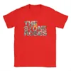 Męskie koszulki The Stone Roses T koszule dla mężczyzn Pure Cotton Funny T-shirt Okoła szyi świąteczna wycieczka T-Shirt Short Slve Ubranie Summer T240506