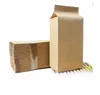 Kraft Paper Side Gusset Bag Take-Out Food Packaging PAG PAPER TEAG STACKE PAG