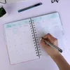 Kalender A5 2024 Kalenderplaner Notizbuch 365 Tage Notepad Weekly Tor Gewohnheit Tracker Kawaii Agenda Planer Tagebuch Zeitplaner Organizer