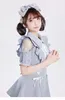 Arbeitskleider japanische süße süße Puppenkragen Kleider Shorts Set Summer Spitze Biege A-Line Shirt Elegante zweiteilige Sets Damen Outifits