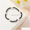 Bracelets de charme 2021 Fleurs de mode coréennes Perles de marguerite