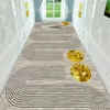 Style européen personnalisable Corridor Carpet Porch Stairway Aisle Long Runner Raping Room Balcon Grandon Passage Passage Mat de gigantesque 240419