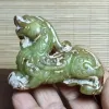 Skulpturen antike natürliche alte Jade -Handarbeit machte alte Jade Pixiu Pendell