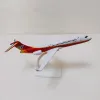 Miniaturas 20cm Air China Comac Airlines ARJ ARJ21 B9992L Airways Diecast Airplane Modelo