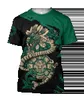 Heren T-shirts Zomertrend Harajuku Aztec Quetzon Mexico Mens Casual T-shirt Street Fashion Classic Retro O-Neck