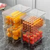 Smelling box di ordinamento del frigorifero per la cucina Classificata refrigerata Easy Access Round Body Forte per la casa quadrata