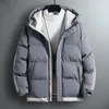 Vestes pour hommes rembourrage parkas froids à capuche pour hommes modèles hivernaux 2024 Homme Promotion de manteau rembourré lourd en vêtements externes