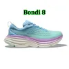 2024 VENDITA CALDA CLIFTON 9 Casual Bondi 2 Cliftons Scarpe Sports Harbor Mist Black White Free People Designer Athletic Bondis 8 Mens Women